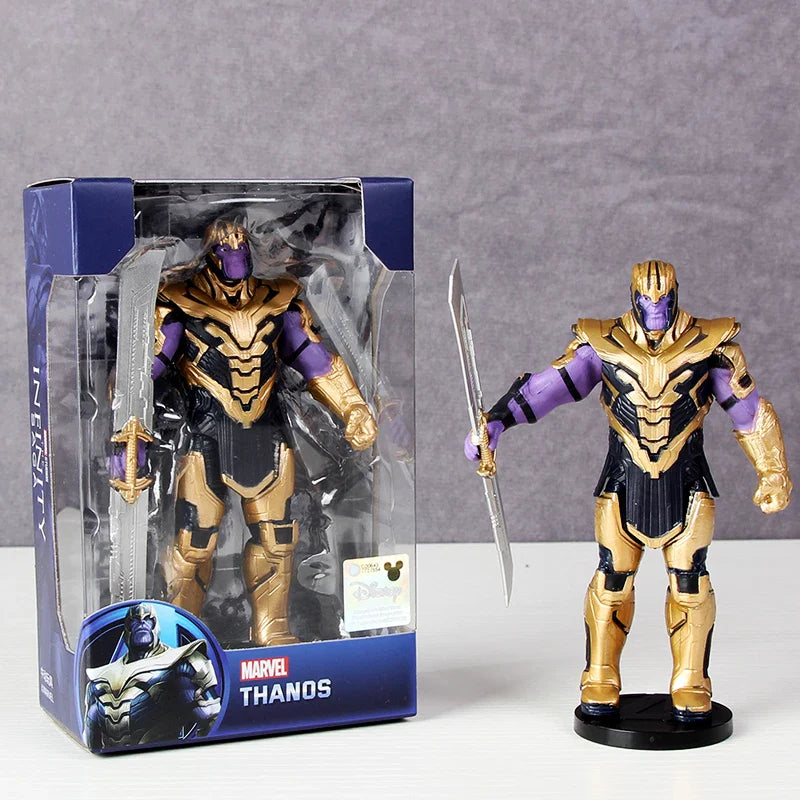ZD Toys Official Avengers Legends: Iron Man, Spider Man, Thor, Captain America, Thanos, Hulk, War Machine Action Figures