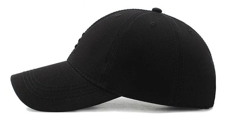 Three Horizontal Lines Embroidery Baseball Caps Spring and Autumn Outdoor Adjustable Casual Hats Sunscreen Hat