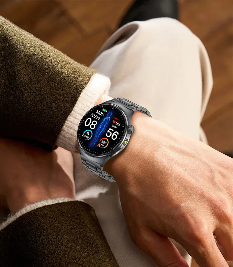 2026New Health Sport ECG AI Diagnosis Smart Watches Men Heart Rate Blood Pressure IP68 Waterproof Smartwatches For Men women