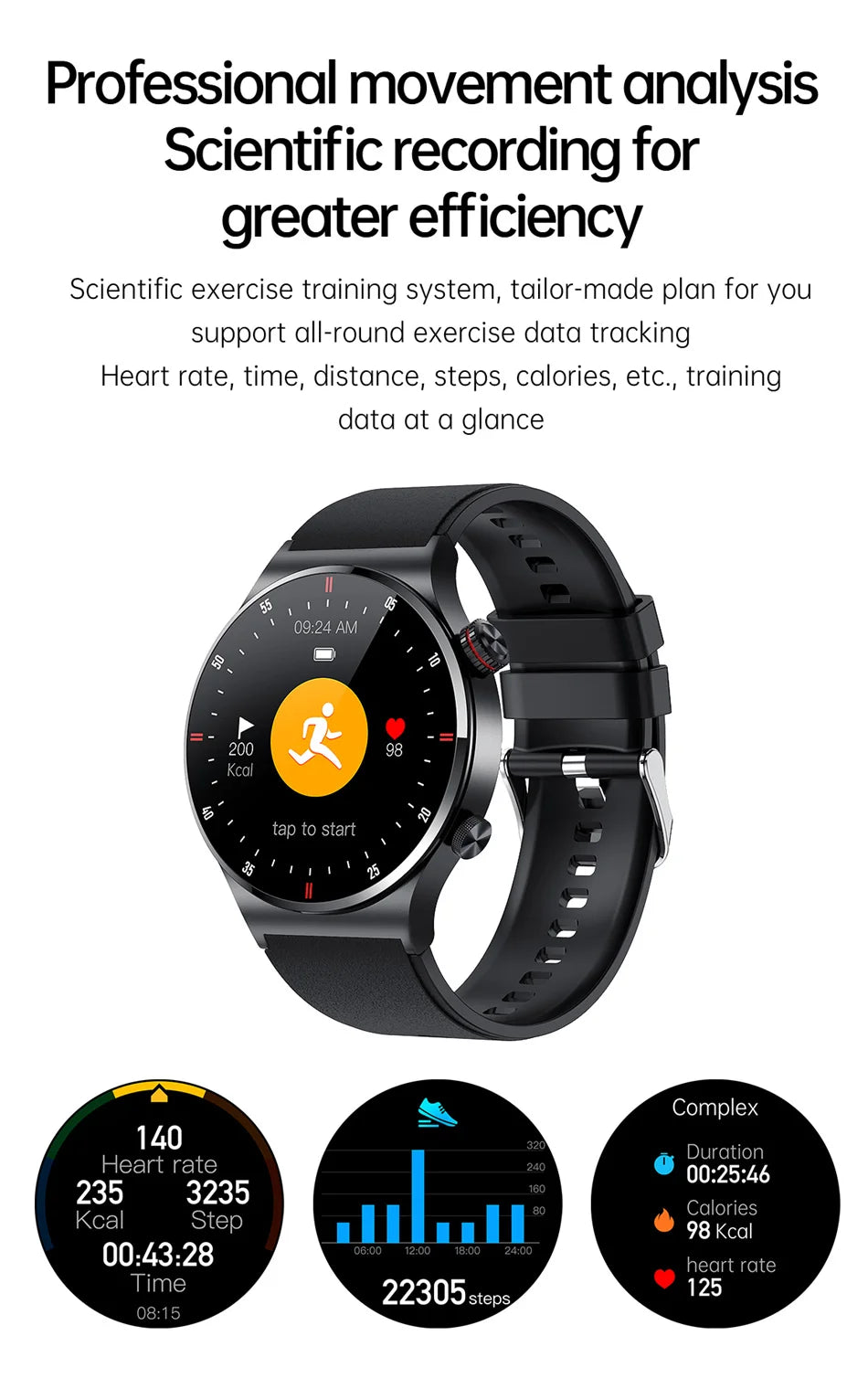 2025 New NFC Smart Watch Men AMOLED 390*390 HD Screen GPS Sports Heart Rate Bluetooth Call Business Man SmartWatch For Android