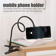 Universal Lazy Bracket Mobile Phone Holder Gooseneck Stand Stents Flexible Bed Desk