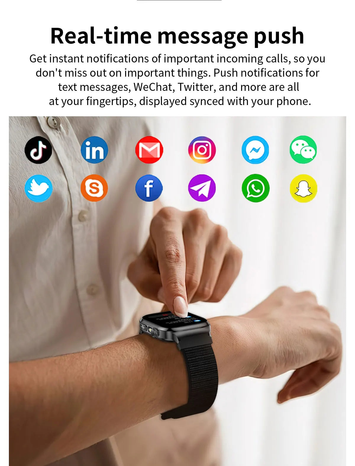 2025 New Five organ examination Health Care Smart Watch Men ECG+PPG Uric Acid Blood Fat Bluetooth Call Sports tracker Smartwatch