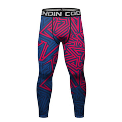 Cody Lundin Men's Jiu Jitsu Spats Stapling Compression Tights Pant Training