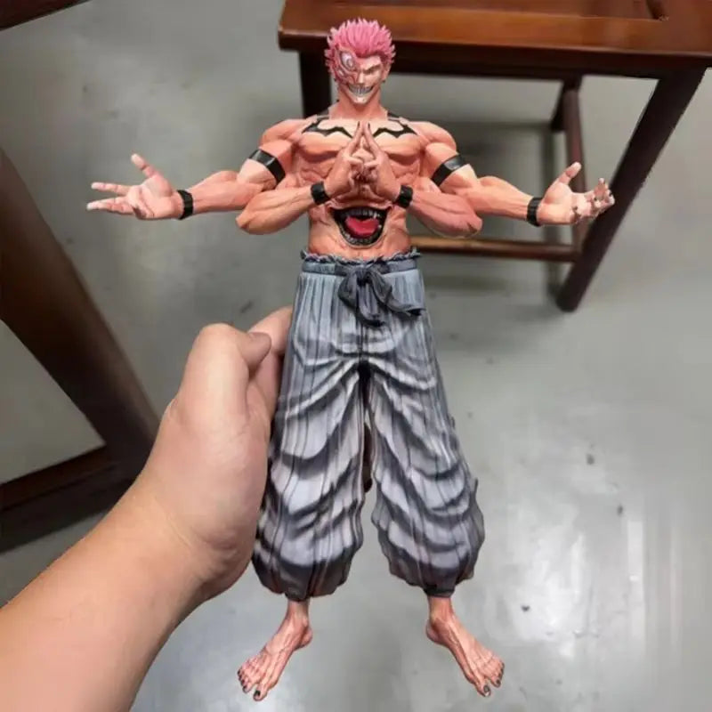 30cm Ryomen Sukuna Figure Jujutsu Kaisen Figures Pvc Collection Statue  Model Room Ornament Dolls Toys Christmas Gifts