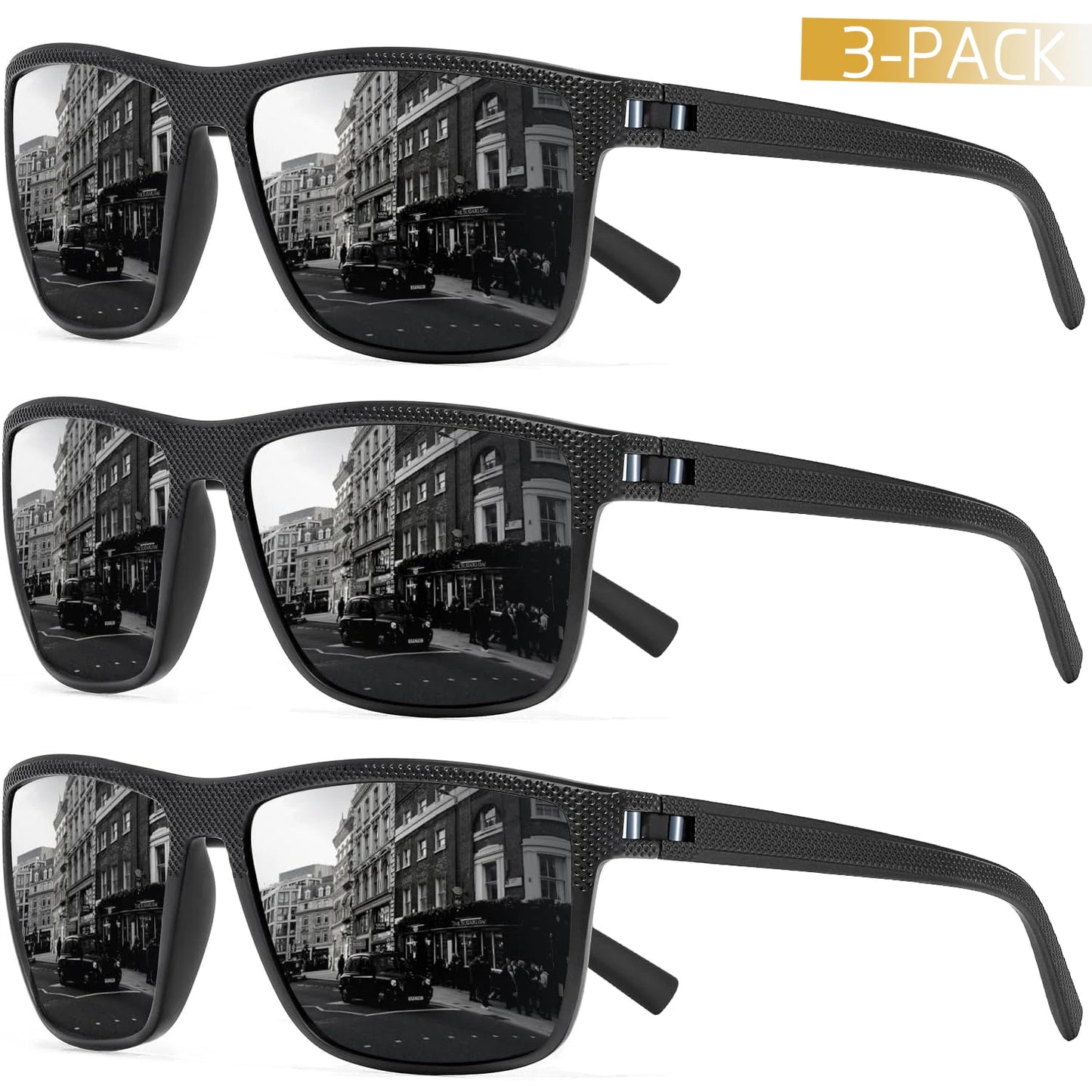 Polarized Sunglasses Men Women Retro Outdoor Sports Fishing Sun Glasses