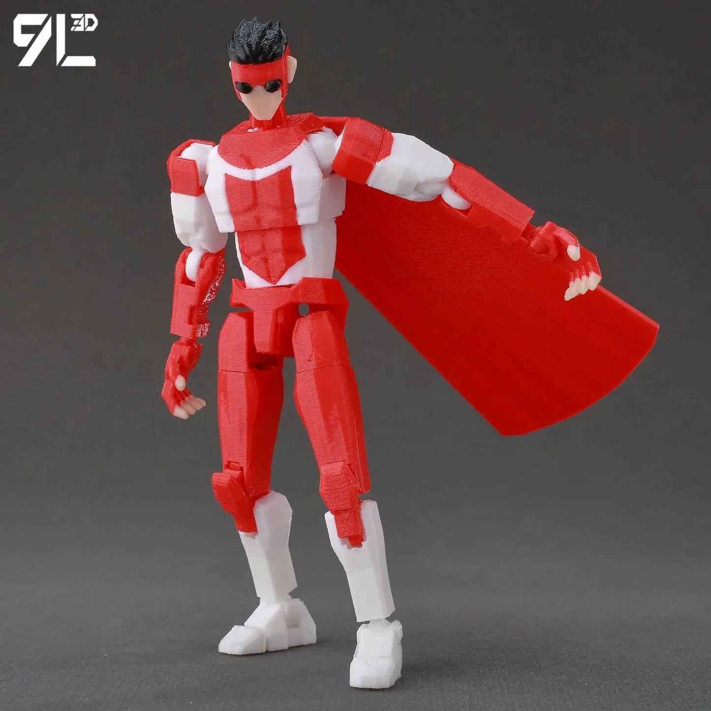 9L3D Printed Invincible Boy Lucky13 Dummy13 Conquer LEX Allen Superheroes Anime Toys Action Figures Mannequin Model Ornaments
