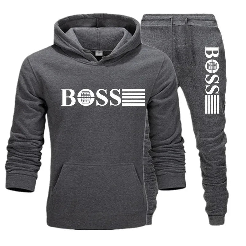 2025 Autumn/Winter fitness sets, men's and women's casual sets, paired with fashionable hooded sweatshirts and sweatpants