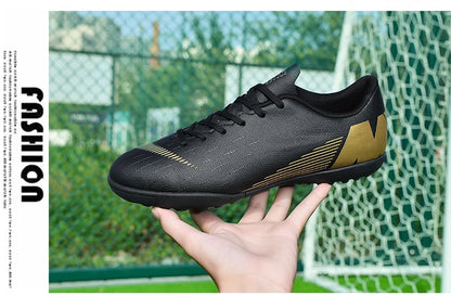 Soccer Shoes Society Grass Indoor Sports Fast Football Field Boots Futsal Non Slip