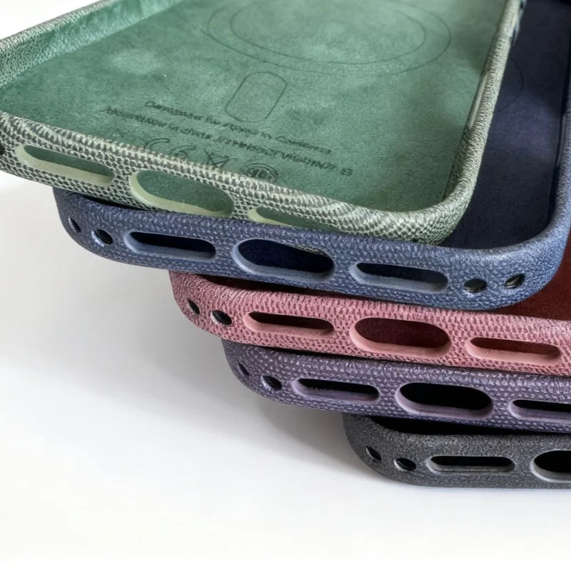 @Original For Apple Magsafe Techwoven Magnetic Case For IPhone 17 Pro Max Wireless Charging With animation Protective Cover Cap