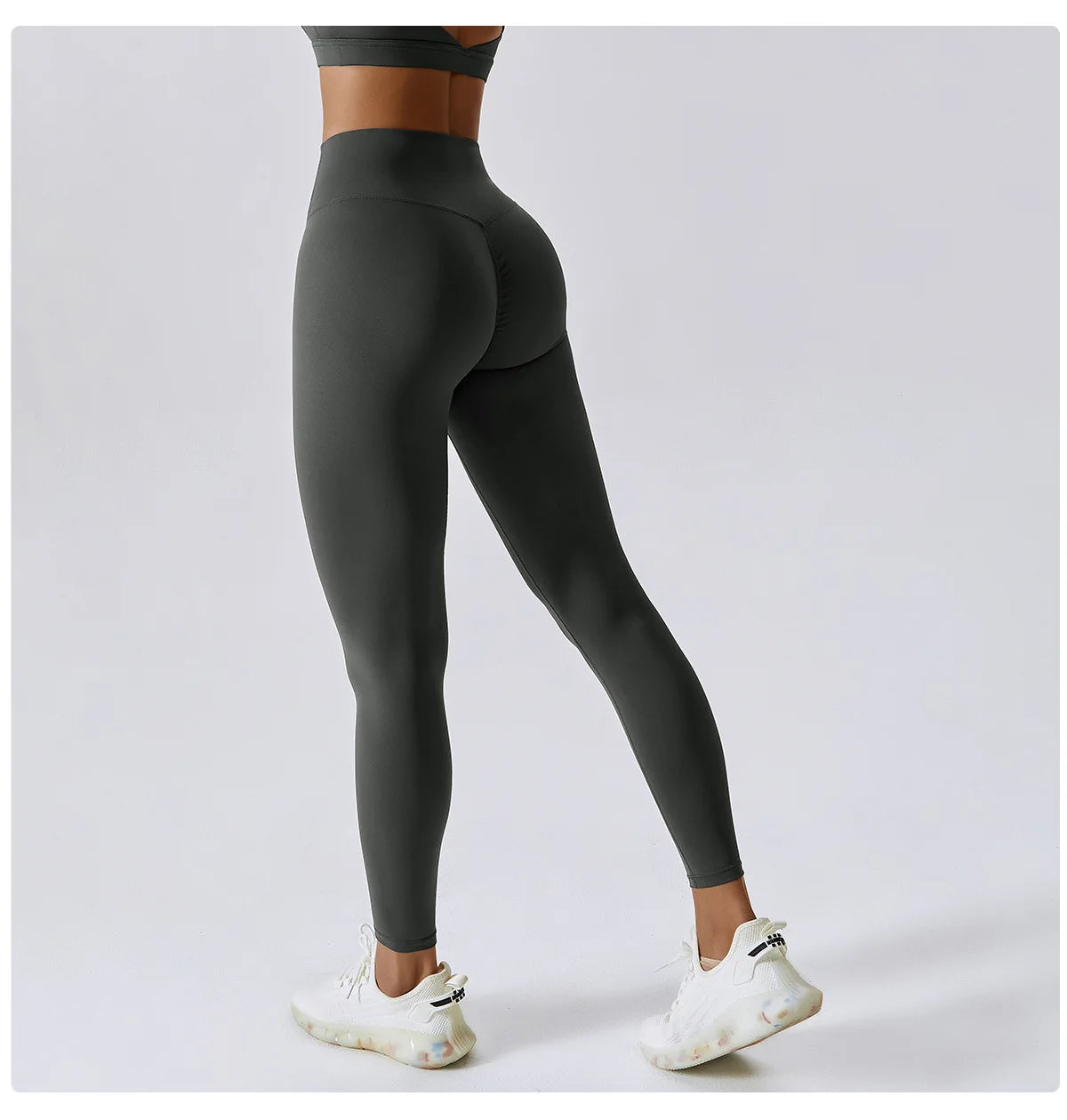 High Waist Yoga Pants Tummy Control Gym Leggings Sport Fitness Seamless