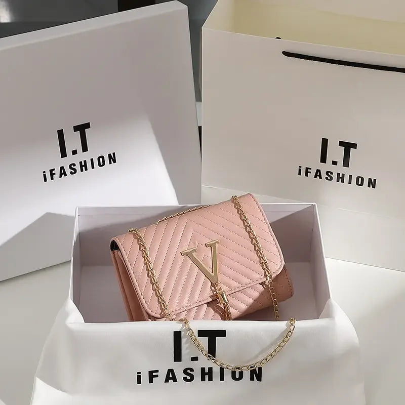 Embroidery Women Crossbody Bag Thread Luxury Handbag Shoulder Bags Brand