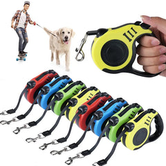 3 Meters 5 Meters Retractable Dog Leash Pet Leash Traction Rope Belt Automatic