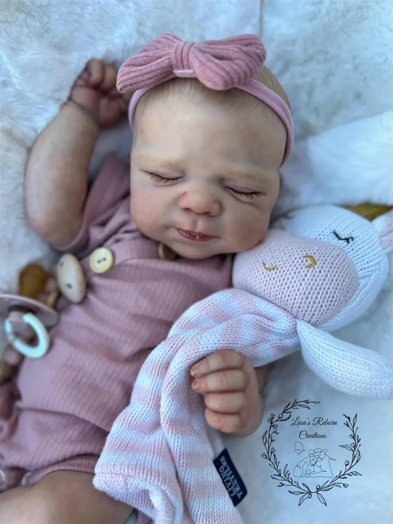 NPK 19-inch Newborn Baby Reborn Doll - Pascale Soft Body Lifelike Cuddly 3D Skin Multiple Layers Painting Realistic Touch