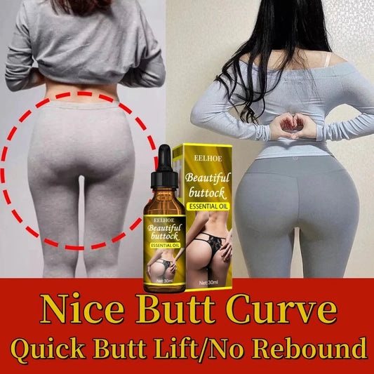 Buttock enlargement Essential Oil Lift Up Firming Big Hip Augmentation Oil Enhance butt Growth Tighten Shape Sexy Body Care 30ML