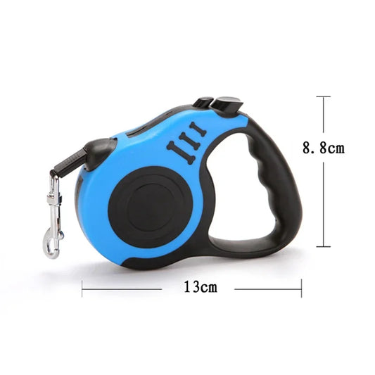 3m 5m Dog Leash for Small Dogs Cat Automatic Retractable Durable Nylon Lead Puppy