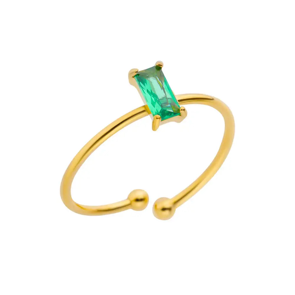 Wedding Rings For Women Gold Color Open Finger Ring Party Jewelry