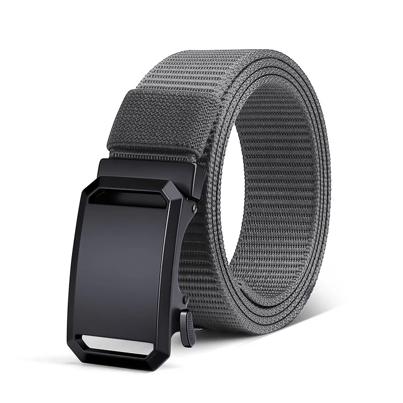 DINISITON Men‘s Belt Nylon Breathable Belts for Men Outdoor Equipment Belt Cowboy Canvas Designer Belt Tactical Belt