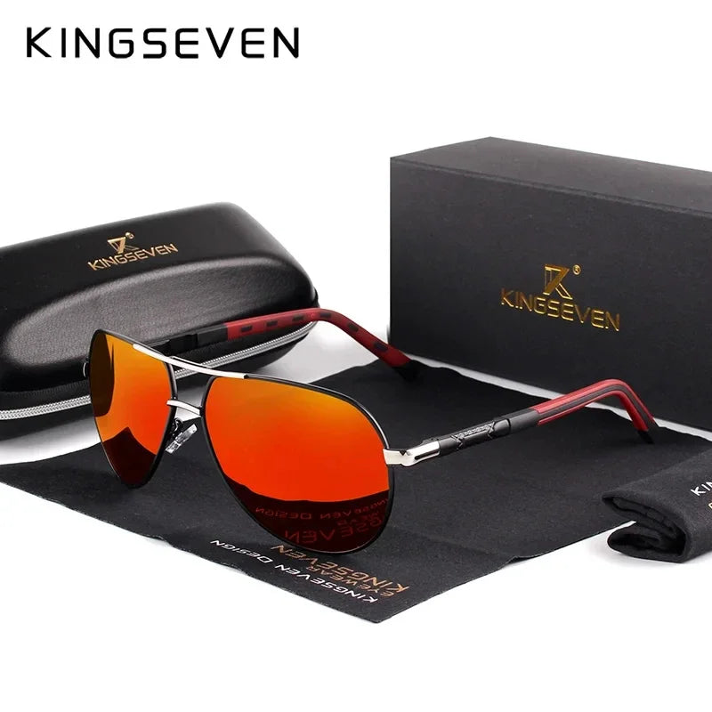 Men’s Sunglasses Aluminum Luxury Retro Functional Glasses Women