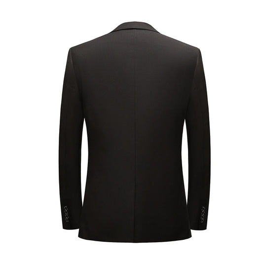 Tuxedo for Mens: Men's suit with lapel collar Fashionable wedding Suit three-piece