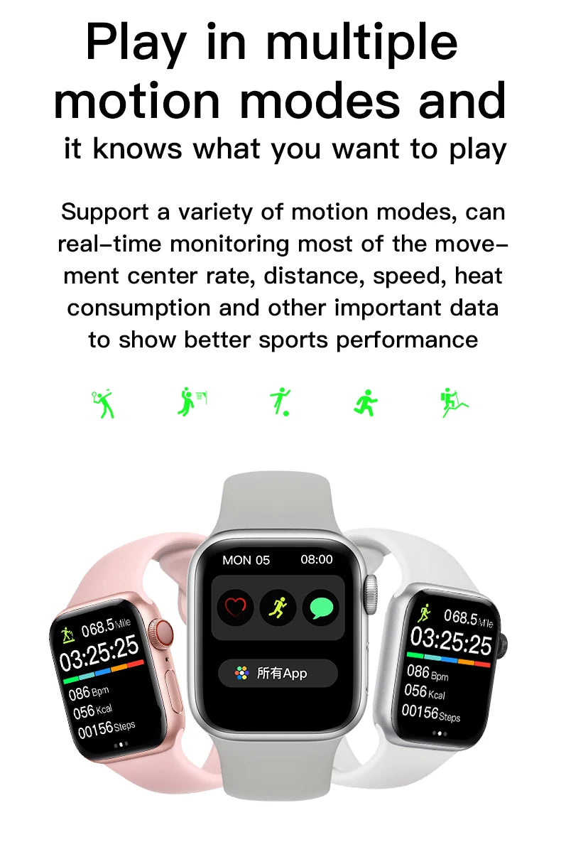2025 Smart Watch For Apple NEW Series 10 BT Local Music 2.01” Heart Rate Menu Multi-motion Mode