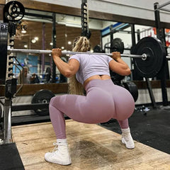 Amplify Leggings Seamless Scrunch Butt Leggings Women Push Up Booty Workout Gym