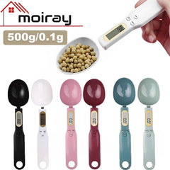 Weight Measuring Spoon LCD Digital Kitchen Scale 500g 0.1g Measuring Food Spoon