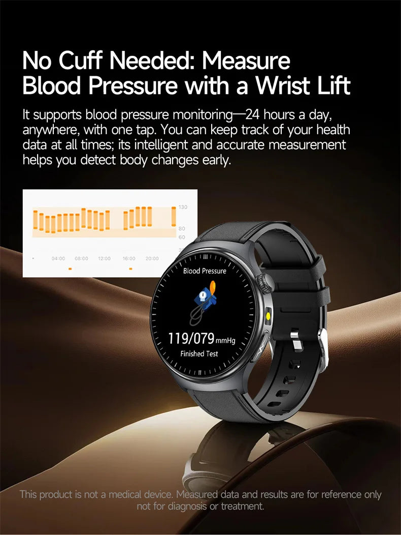 2026New Health Sport ECG AI Diagnosis Smart Watches Men Heart Rate Blood Pressure IP68 Waterproof Smartwatches For Men women