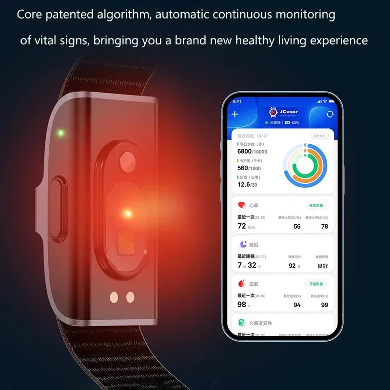 2208A Smart Bracelet Heart Rate Blood Pressure Monitor Pedometer Men Women Sport Fitness Tracker Electronic Bracelet