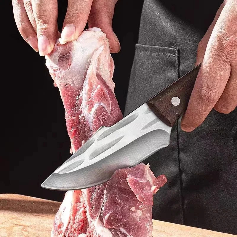 Professional Chef Knives Kitchen Boning Knife Stainless Steel Hand Forged Knife Slicing