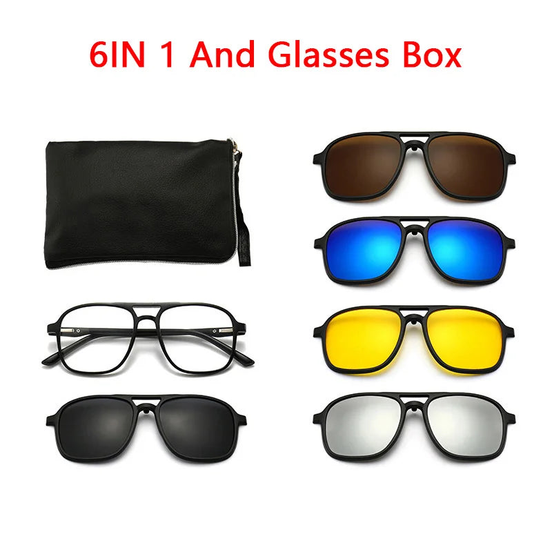 Sunglasses Frames Clip on Sun Glasses Frame Prescription Eyeglasses