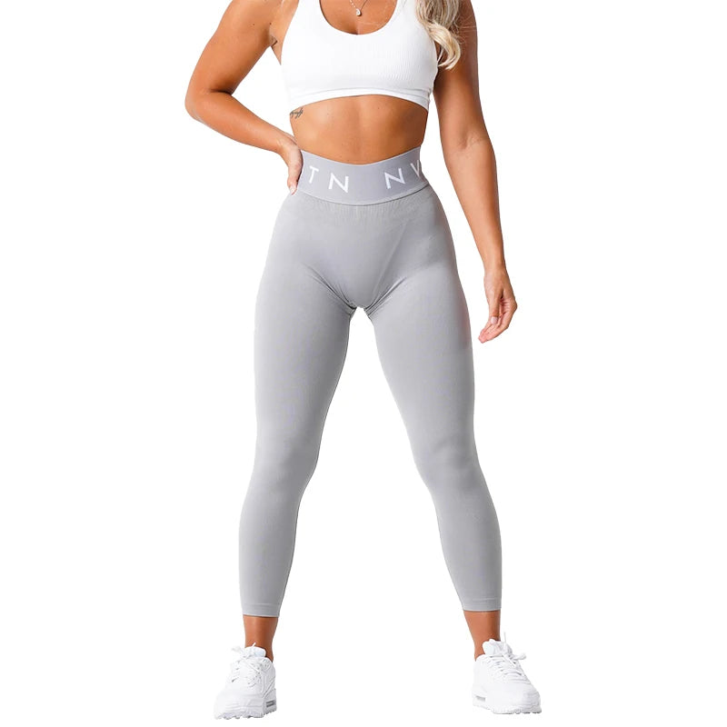 Sport Seamless Leggings Spandex Tights Woman Fitness Elastic Breathable