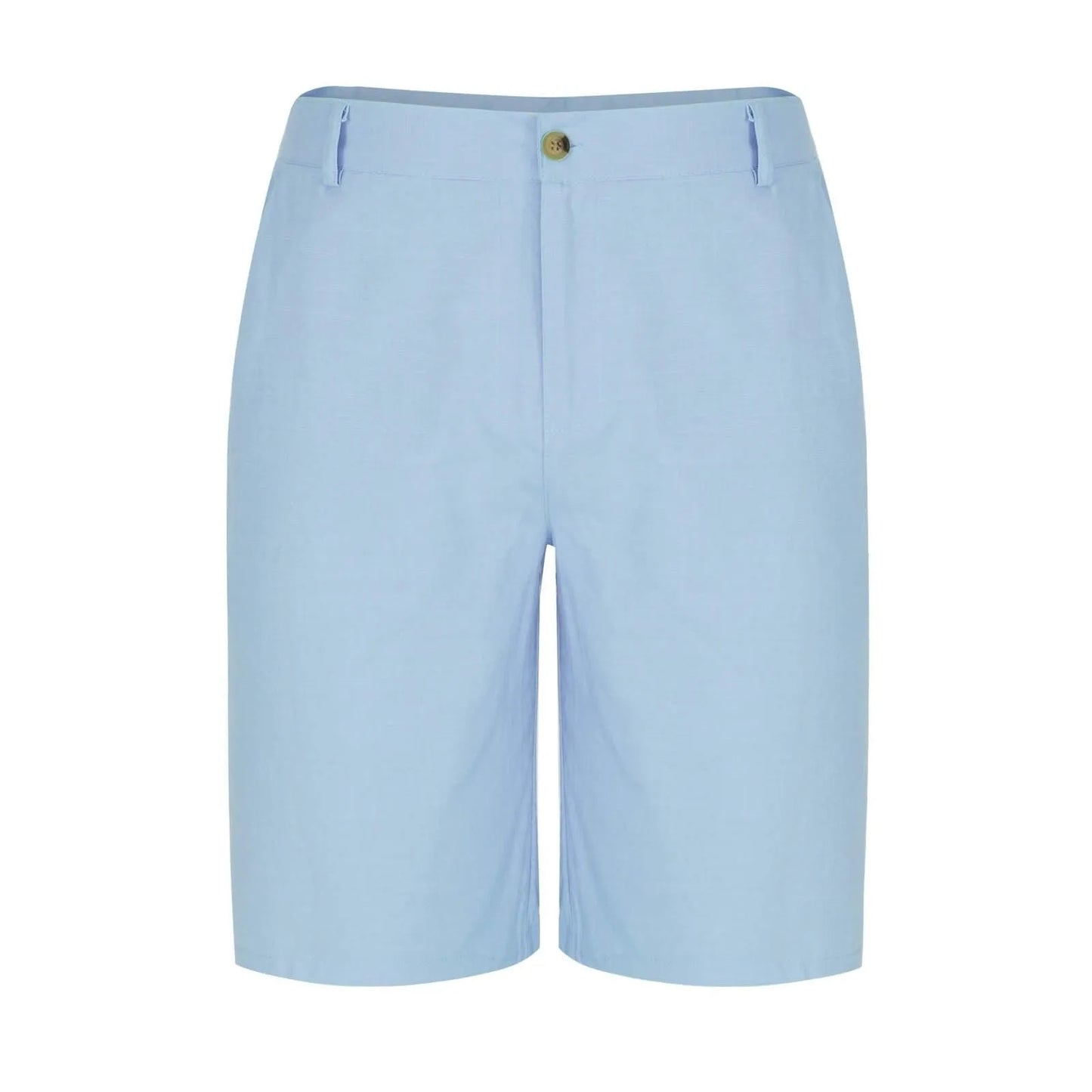 2025 Summer Cotton Linen Shorts for Men Solid Casual Button Pocket Beach Shorts Men's Comfortable Simple Vacation Leiture Pants