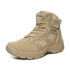 Men Military Boots Quality Special Force Tactical Desert Boots Combat Ankle Boats