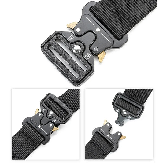 Plus Size 150cm 170cm Tactical Belt Quick Release Outdoor Military Belt Soft Real Nylon Sports Accessories Men Women Black Belts
