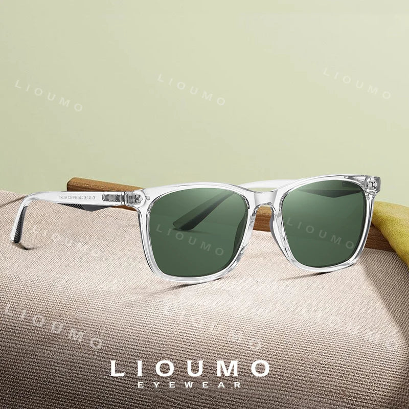 Sunglasses Polarized Men Women Ultra Light TR Frame G15 Glasses Anti-Glare
