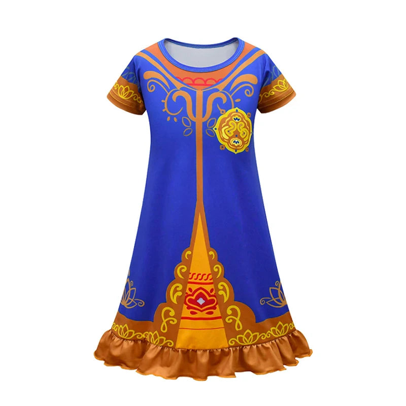 Dress for Girls Clothes Halloween Kids Cosplay Party Masquerade Costume