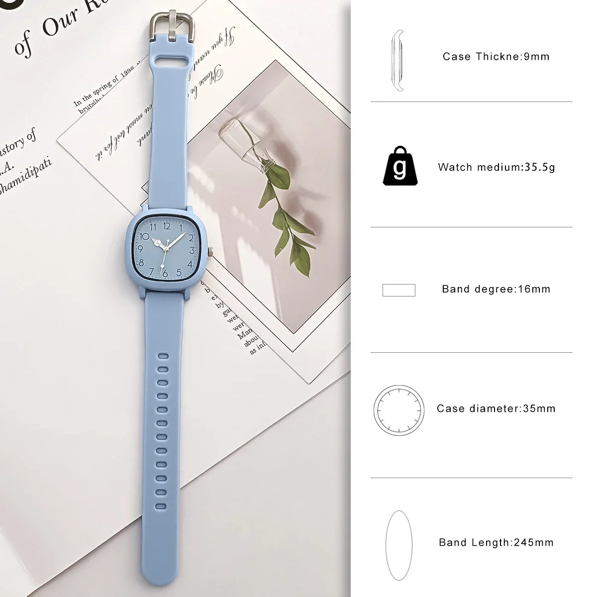 Fashion Women Watch Silicone Quartz Wristwatches For Women Clock Christmas Gift Valentine's Day Ladies Watches Reloj Mujer