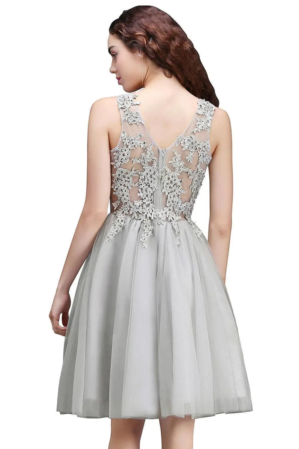 Homecoming Dresses: Evening Dresses O Neck Graduation Prom Cocktail Party Gowns