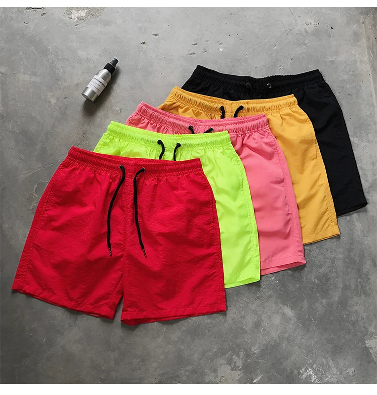 2026 Summer Men's Swimwear Swim Shorts Trunks Beach Board Shorts Swimming Pants Mens Running Sports Surffing Shorts Male M-5XL