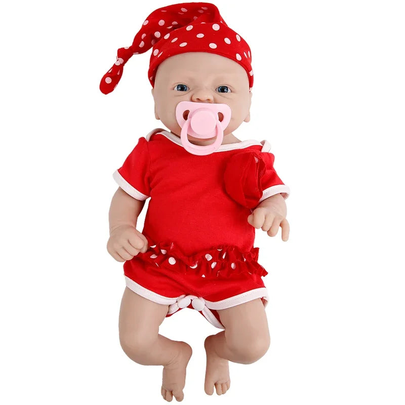 IVITA 100% Full Silicone Reborn Doll Wholesale Realistic Baby Toys Lifelike Newborn Baby DIY Painted Dolls Kit for Children Gift