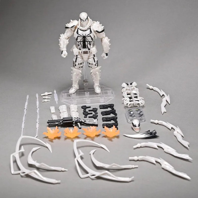 Amazing Yamaguchi Marvel Venom Agent series KO Articulated Action Figure Model Kit Desktop Ornament Collectible statue Toys Gift