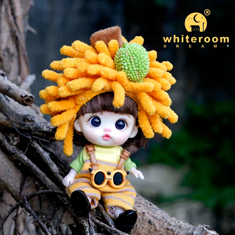 bjd doll Dolls for girls 13cm Labbu doll pocket mini blyth girl Doll Barbi Cry Baby Ball jointed doll Mobile phone Decoration
