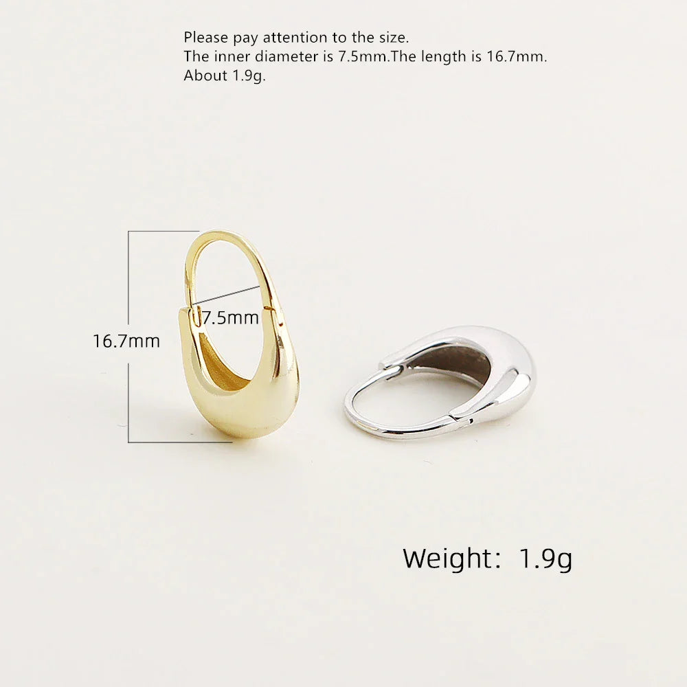 925 Sterling Silver Earring Fashion Geometry Butterfly Zircon Asymmetry Pearl Drop Earring Simple Temperament Trend Women Ear Je