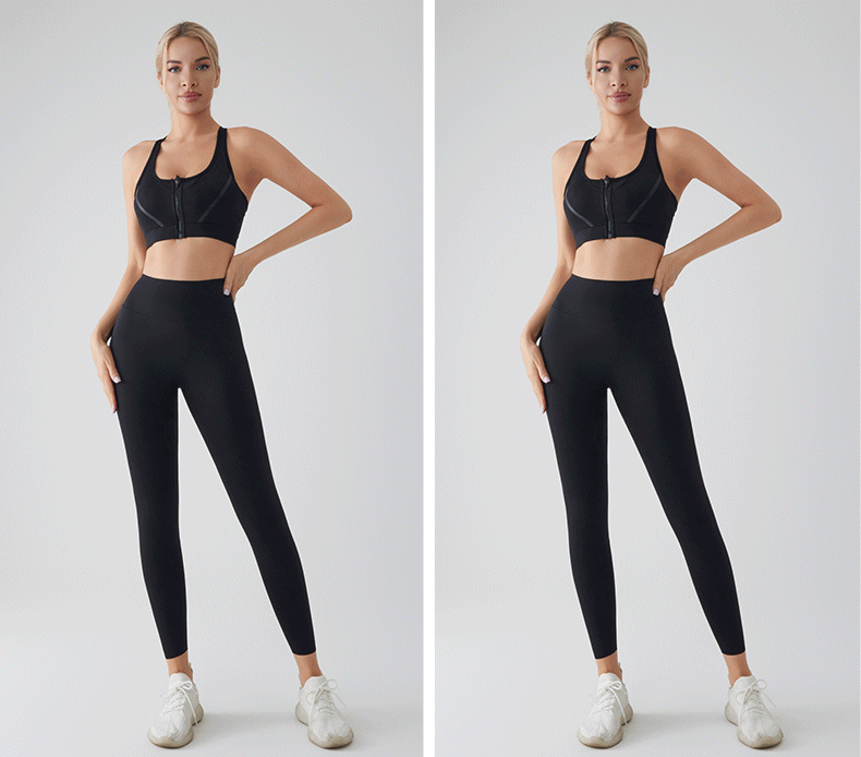 Spring Seamless Shark Leggings Women Mid-High Waist Tight Leggings