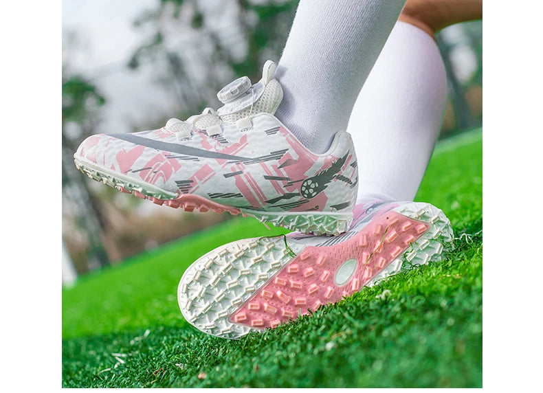 Soccer Shoes for Childrens TF/FG Outdoor Futsal Turf Training Boys Girl