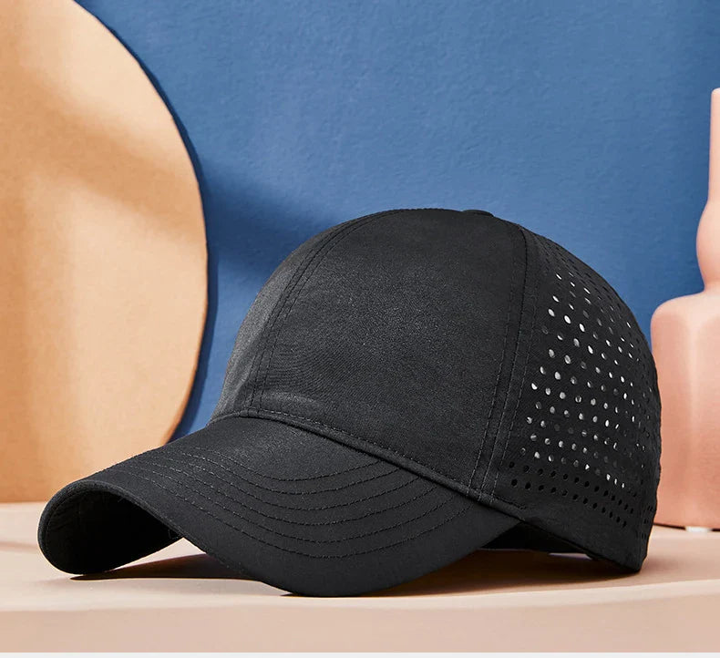 56-62cm Large Size Summer Baseball Cap Men Women Breathable Mesh Trucker Hat Snapback Cap Quick Dry Visor Outdoor Sports Sun Hat