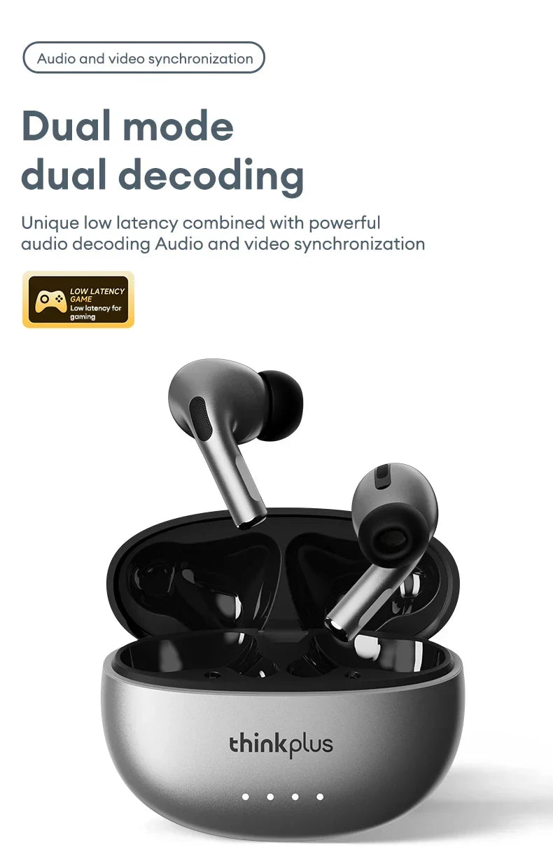 100% Original Lenovo LP5 Pro Wireless Bluetooth 5.4 Earphones LP5 Gaming Earbuds Sports Headphones Low Latency Headset With Mic