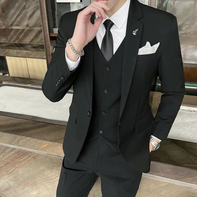 Tuxedo for Mens: Men's Business Men's Formal Suit Casual Slim Fit Fashion