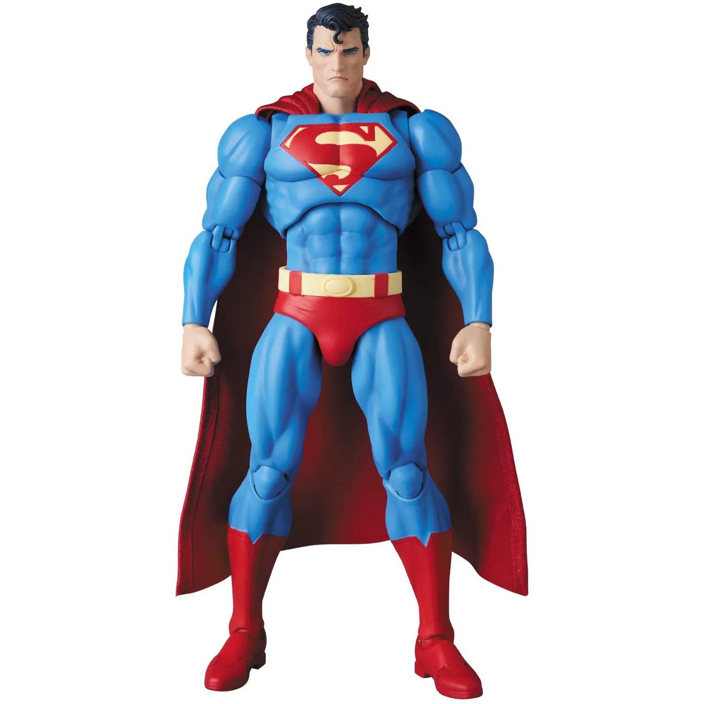 CT Toys 1/12 Hush Superman Action Figure Mafex 117 Cloth Made Figures Suit Collection Statue Movable Toy Kid Gif