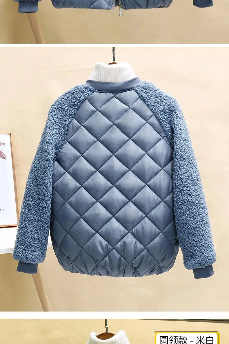 Down Cotton Jacket Female Short Coat Autumn Winter Women's Hooded Loose